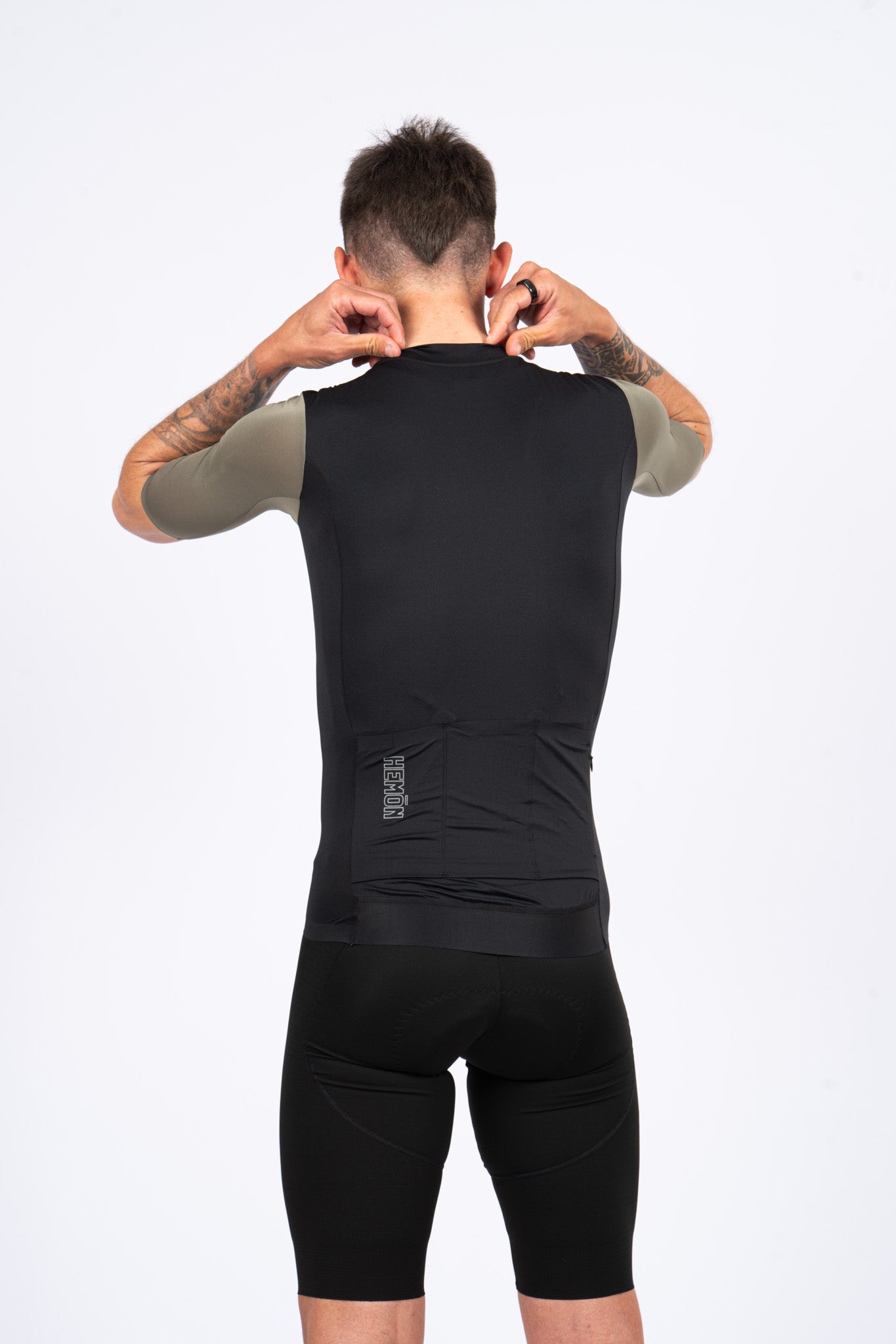 SUPER LEGGERO men jersey - black/army