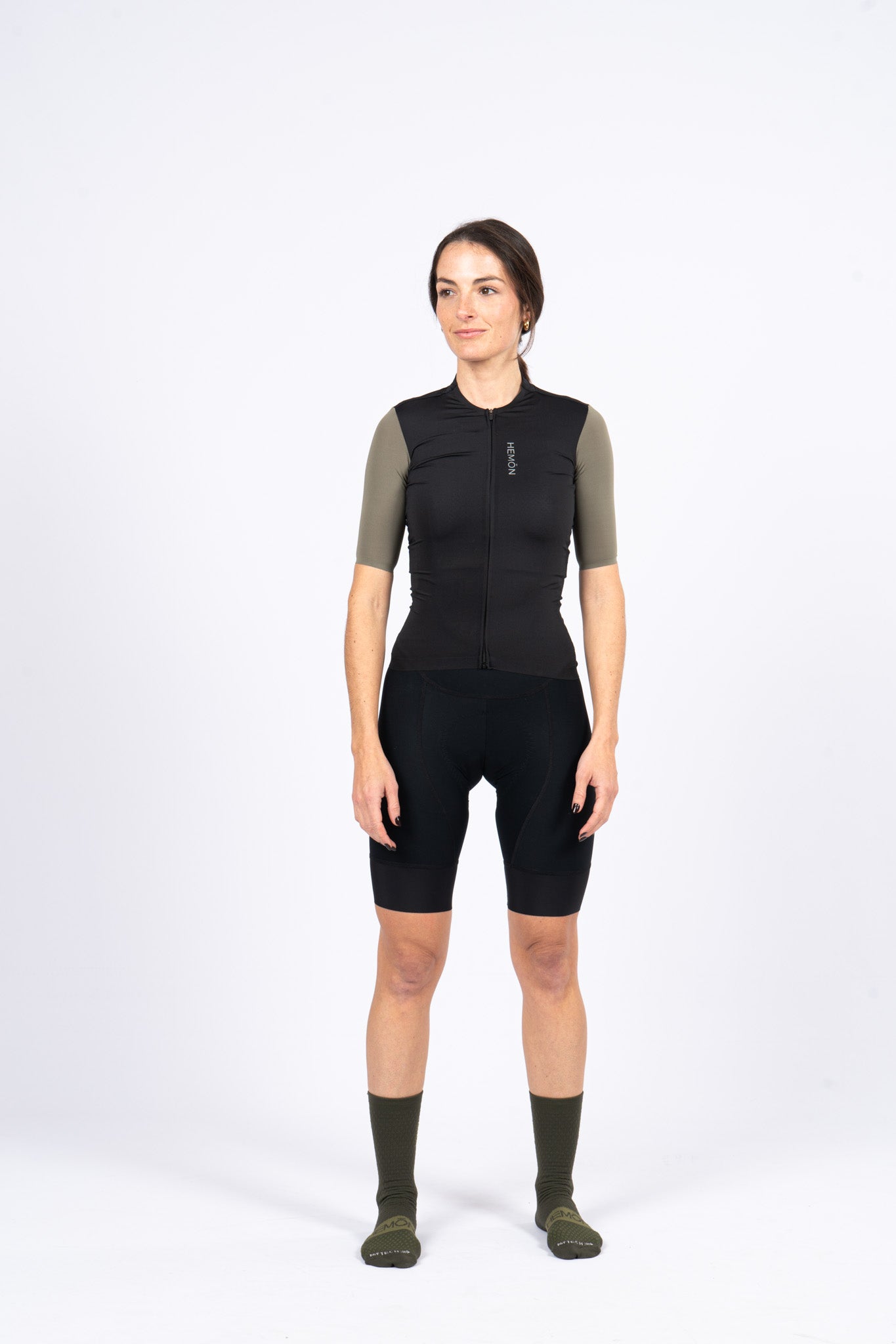 Maillot SUPER LEGGERO women - negro/army