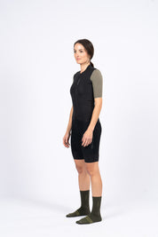 Maillot SUPER LEGGERO women - negro/army