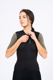Maillot SUPER LEGGERO women - negro/army