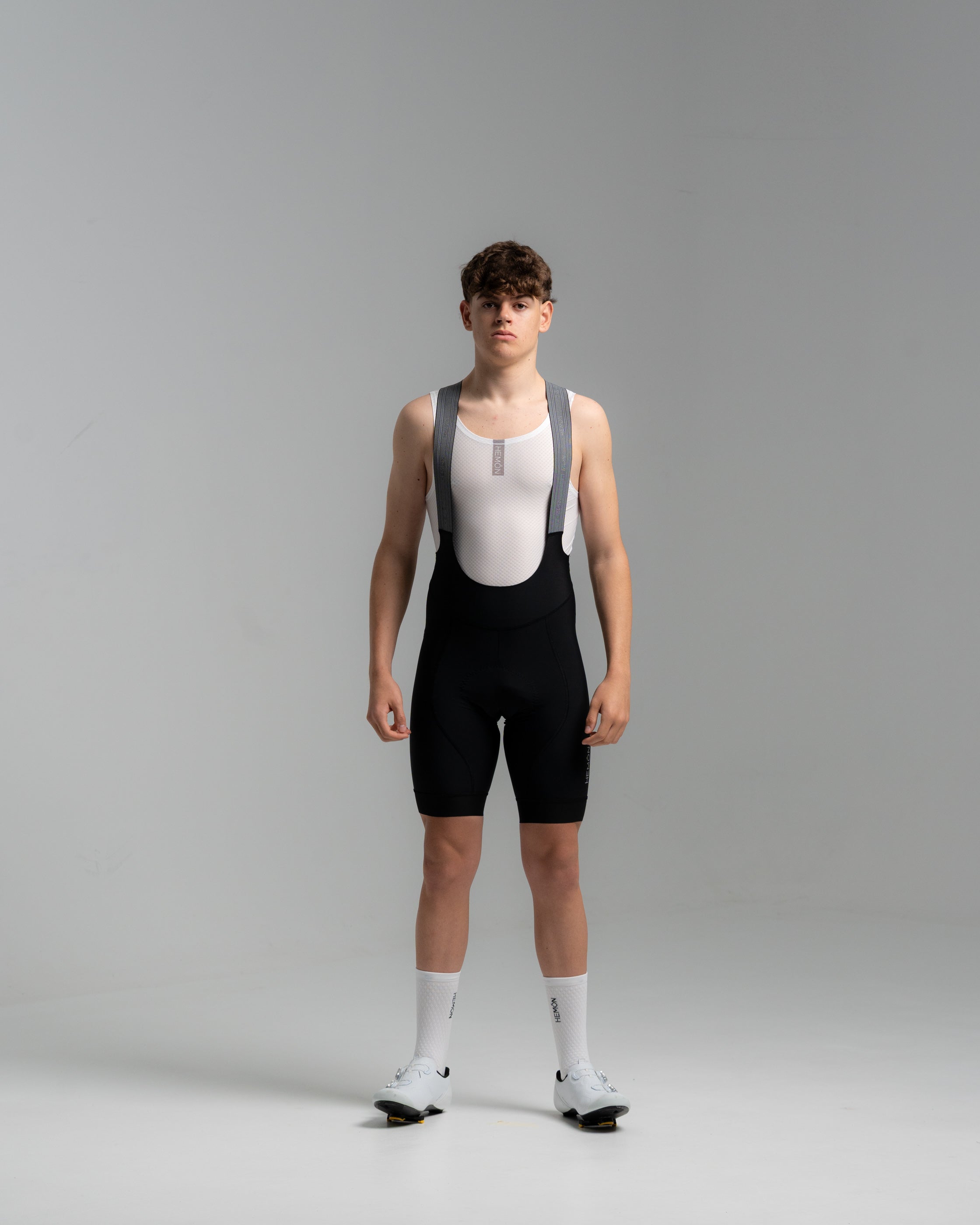 PASSO Men's Bib Shorts - Black