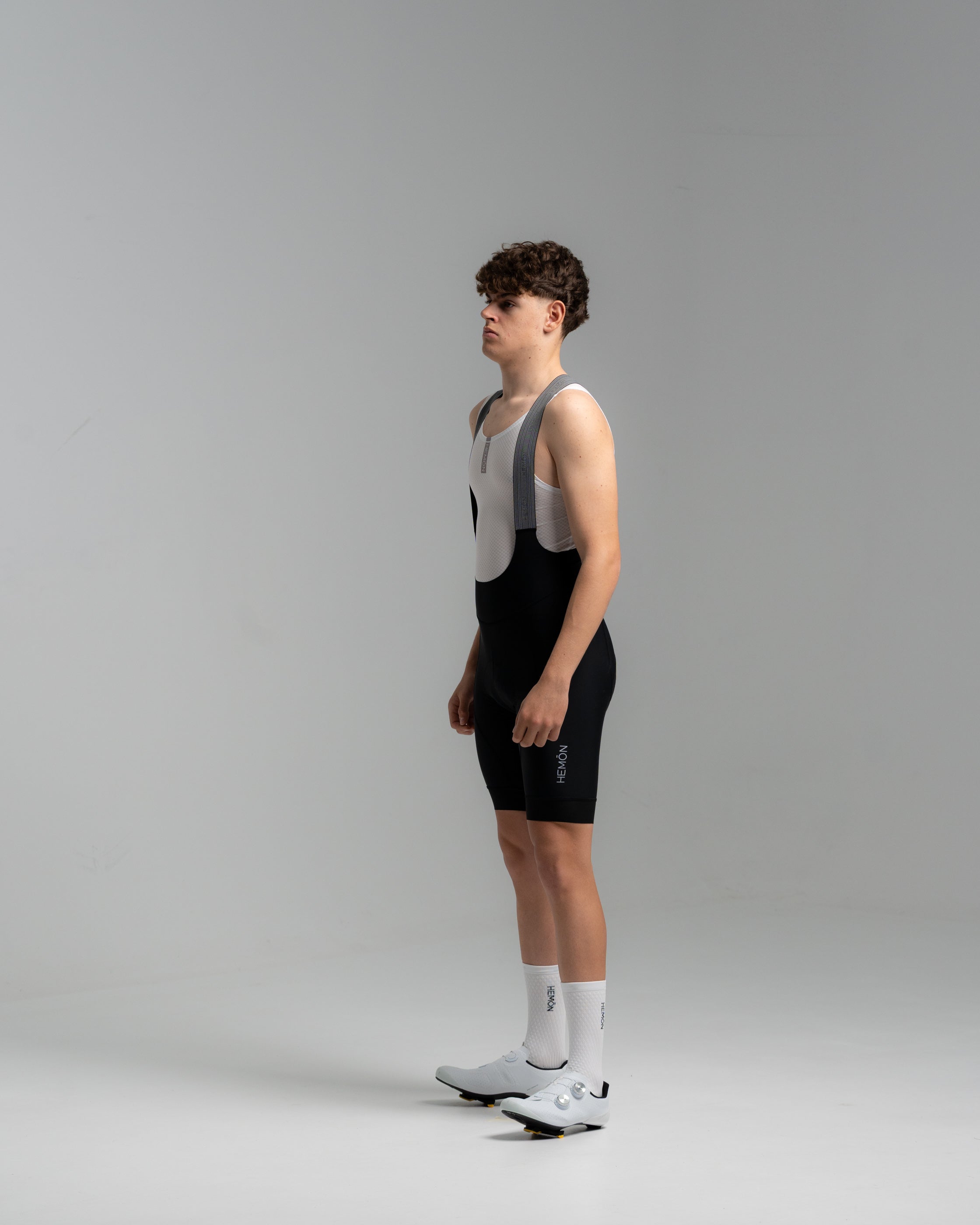 PASSO Men's Bib Shorts - Black
