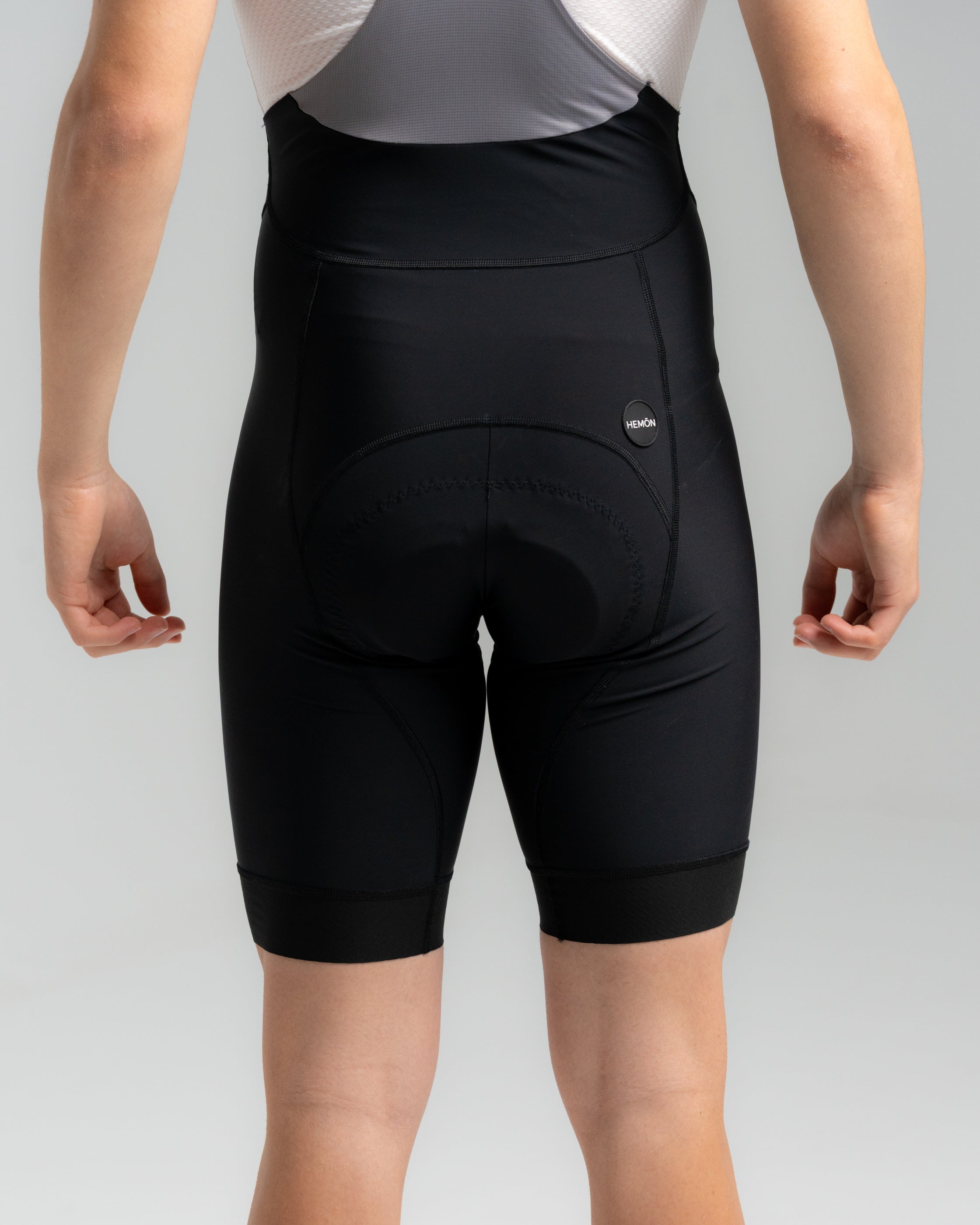 PASSO Men's Bib Shorts - Black