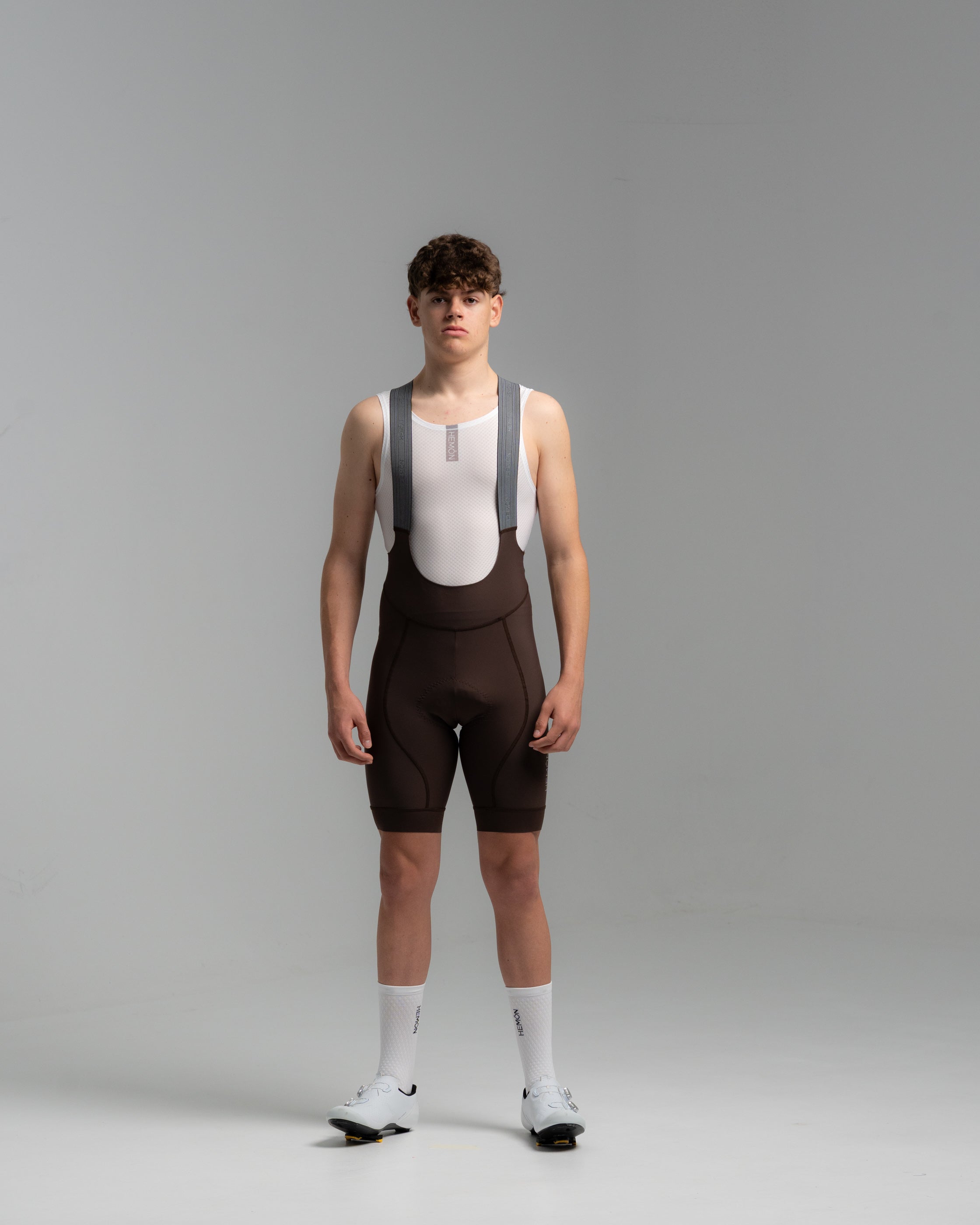 PASSO Men's Bib Shorts - Brown