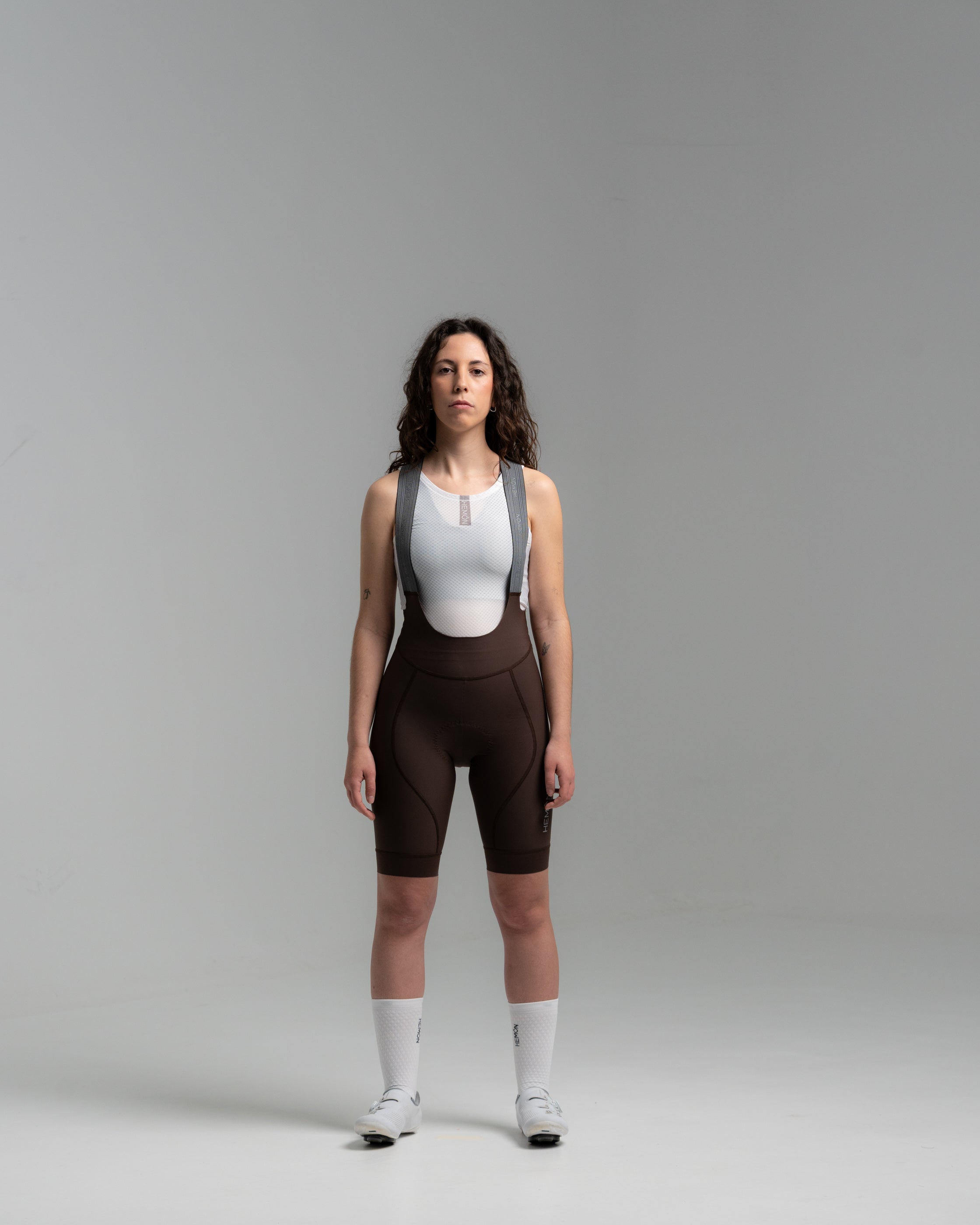 PASSO Women's Bib Shorts - Chocolate