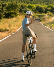 PASSO Women Bib Shorts - Beige