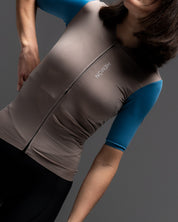 SUPER LEGGERO women jersey - beige/blue