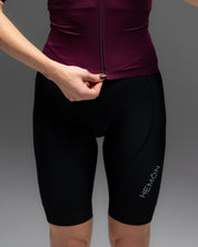 Maillot SUPER LEGGERO women - granate/negro