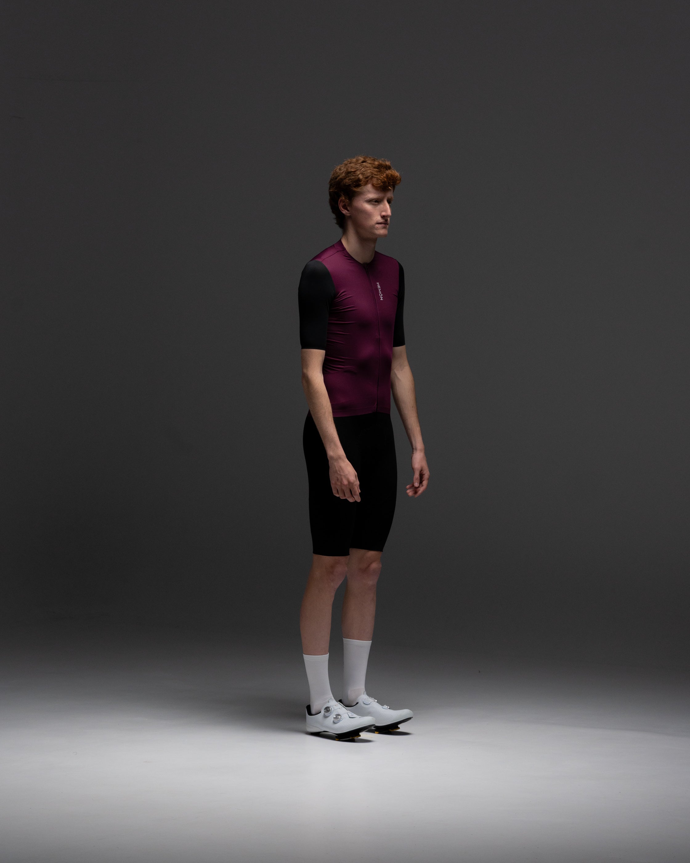 SUPER LEGGERO men jersey - maroon/black