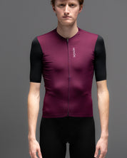 SUPER LEGGERO men jersey - maroon/black