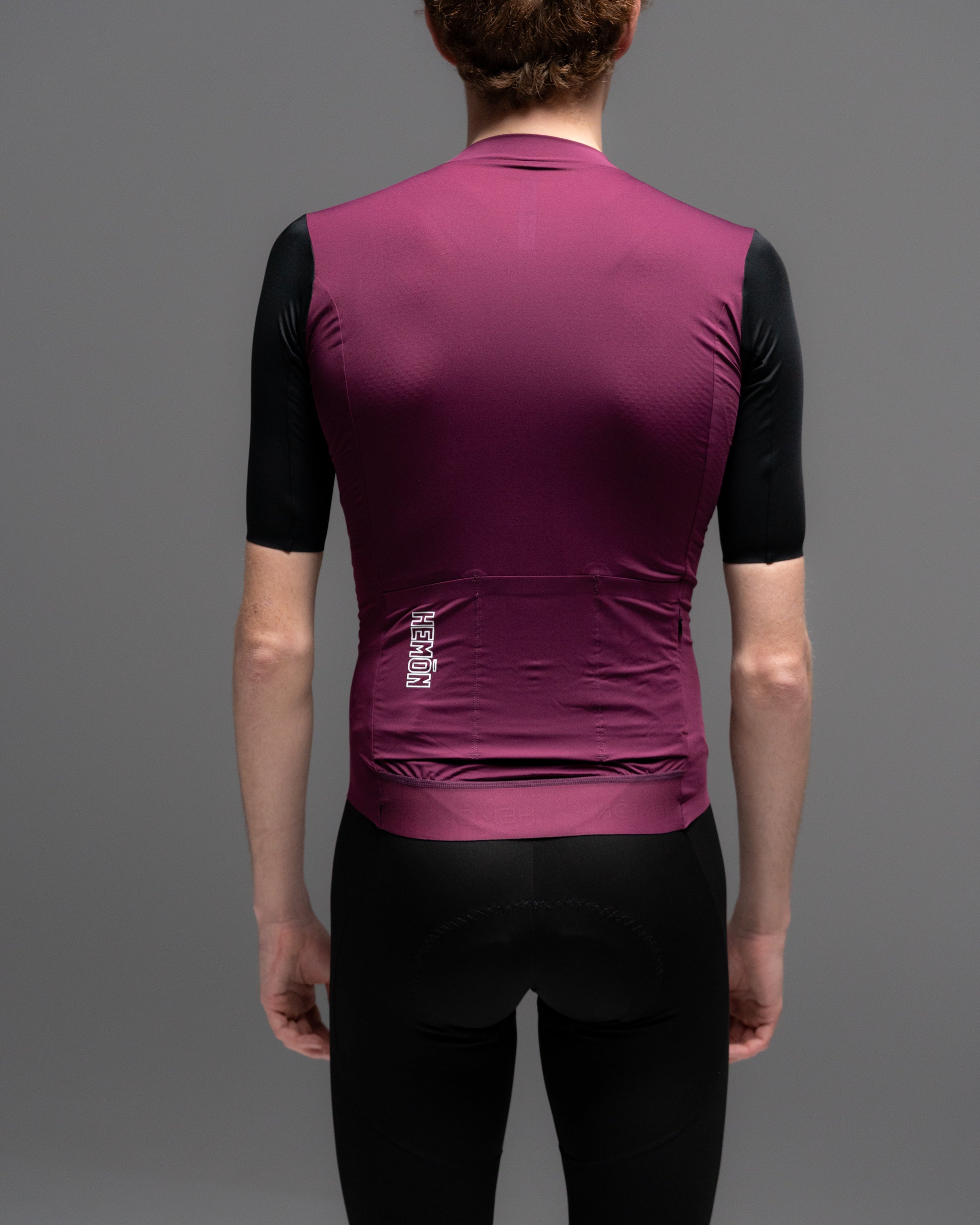 SUPER LEGGERO men jersey - maroon/black